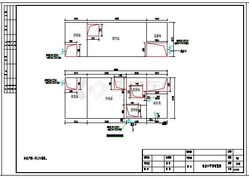 医院碳钢一体化污水处理设备箱体加工图-图一