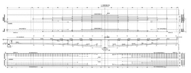 主桥箱梁纵向预应力布置图-图一