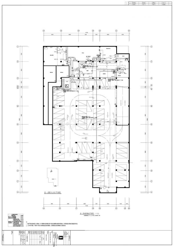 犀浦犀方路小学建设项目-教学楼电气图XF CAD图.dwg-图二