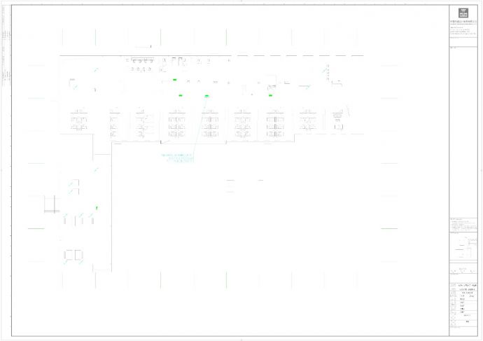 白定医院5层智能照明平面图CAD_图1