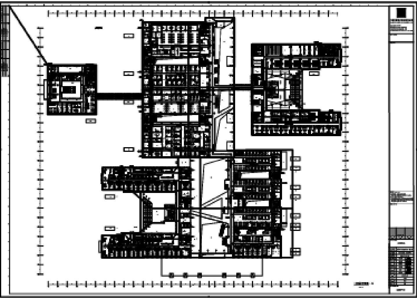 拉萨市白定医院项目一期工程-2F弱电平面CAD图.dwg
