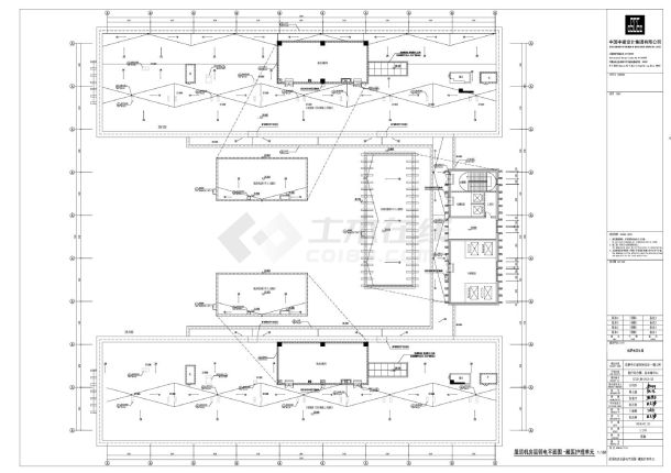 拉萨市白定医院项目一期工程-7F藏医机房层弱电平面图—藏医安防CAD图.dwg-图一