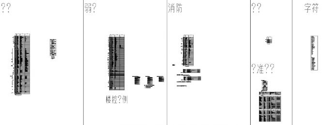 广东超高层综合办公楼2栋一层火灾自动报警平面图_图1