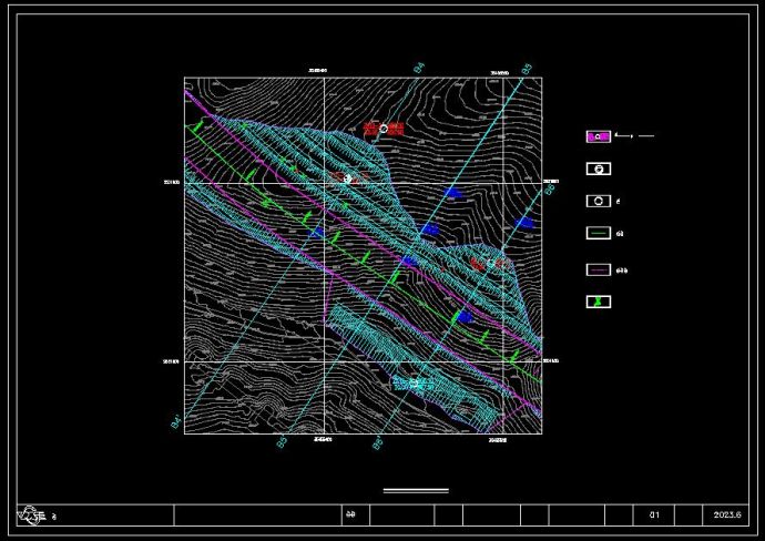 南加排土场废石运输道路工程—边坡治理专项设计_图1