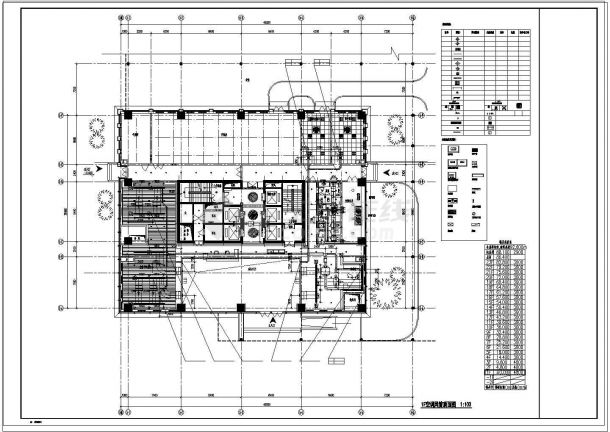 [浙江]高层科研实验楼空调通风排烟系统设计cad施工图纸-图二