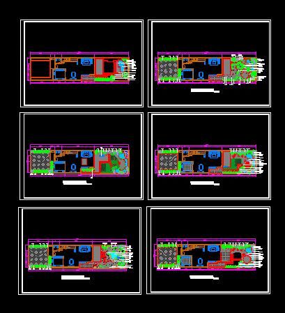 某地区别墅园林建筑设计施工平面图-图一