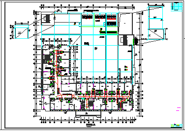 武汉某地27层公寓楼电气设计图（底层带大型超市）-图二