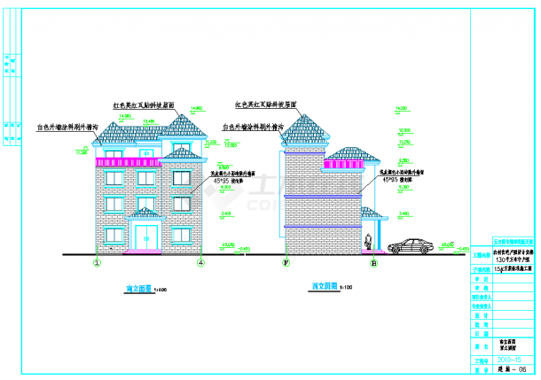 农村住宅户型建筑设计方案图（含设计说明）-图一