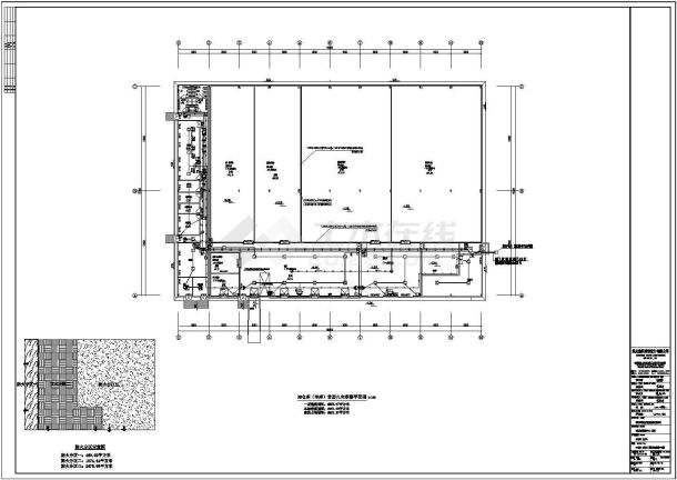 某地多层冷库电气系统设计图-图二