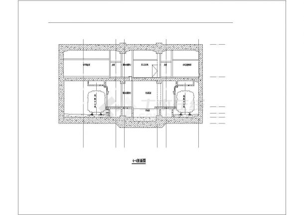 江苏地铁设计建筑施工CAD图第三部分-图二