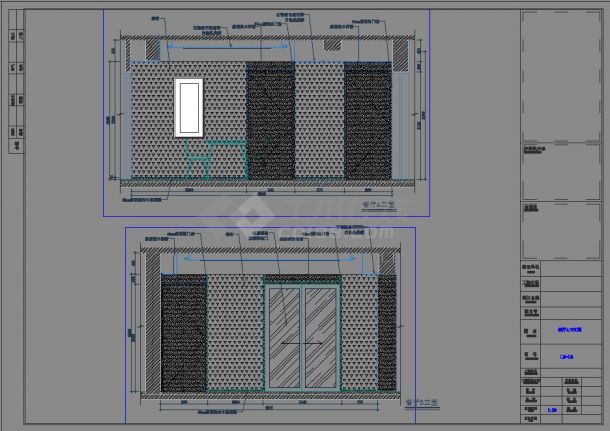 230㎡四居室住宅设计 CAD施工图+效果图+物料书-图一