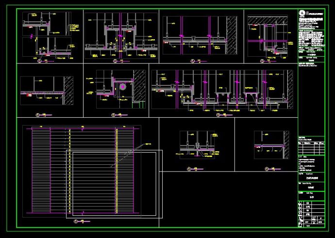 空气调节系统改造项目电气结构加固暖通装修CAD施工图_图1