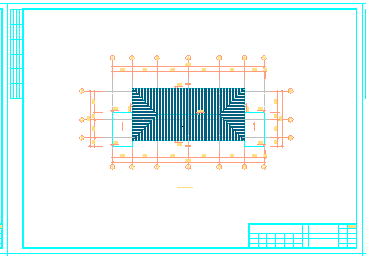 广州冠迪花园双连别墅设计cad建筑图纸-图二