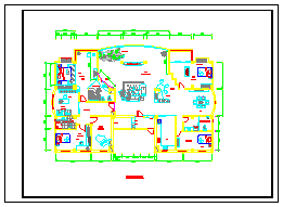 某地区豪宅室内精装修cad设计全图_图1