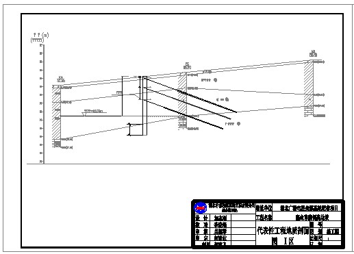 建筑边坡支护设计（排桩+预应力锚索）_图1