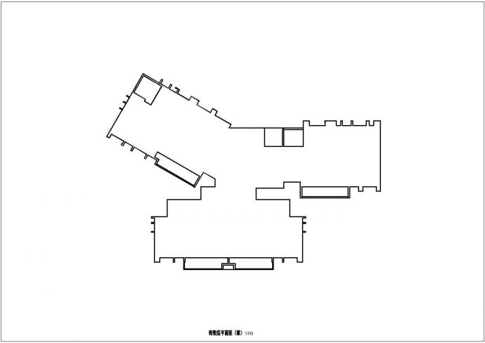 合肥长岛花园小区33层剪力墙结构住宅楼平立面设计CAD图纸（含架空层）_图1