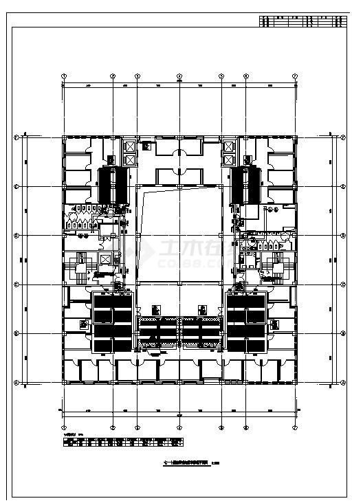 某办公楼毛细管网空调系统设计图-图二