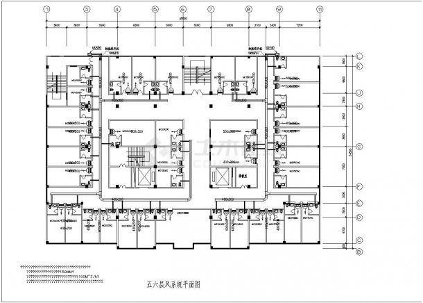 小高层医院医疗建筑中央空调系统设计施工图.-图二