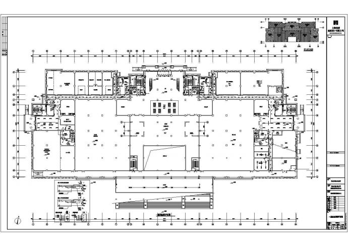 某大型九层图书馆电气施工CAD图纸_图1
