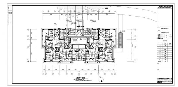 某区A1楼电全套施工设计图-图二