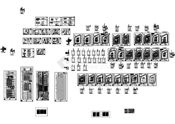 江苏67层商业楼给排水设计施工图（气体灭火系统）-图二