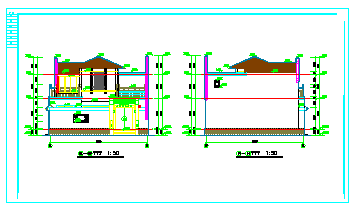 北京四合院建筑CAD设计图纸和效果图片-图二