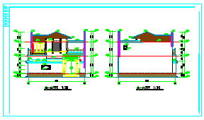 四合院建筑设计图带4张JPG外观效果（龙湖别院落1号院）-图二