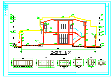 二层四合院建筑设计图带1张JPG外观效果（龙湖别院落3号院）-图二
