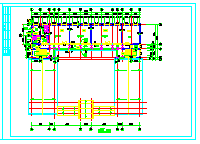 四合院式办公楼CAD建筑设计图