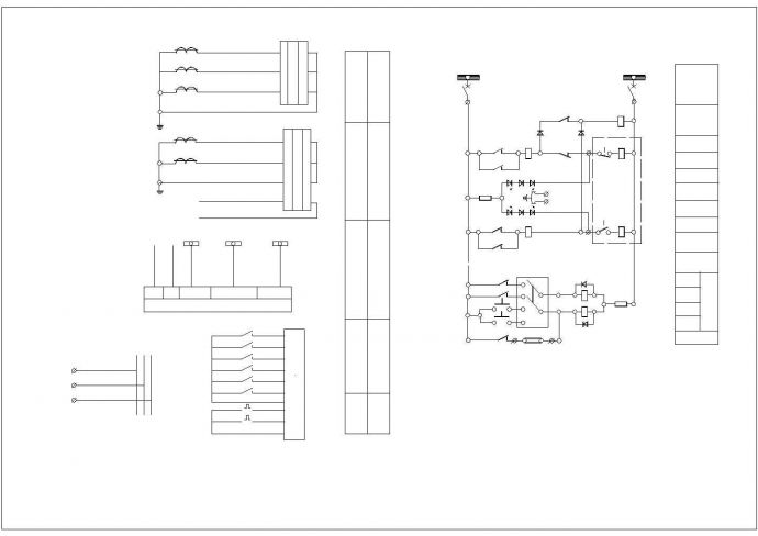 电动机保护单元原理CAD图_图1
