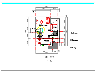 某别墅建筑装修设计cad施工图