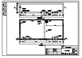 设备间污水处理系统设计_某厂设备间污水处理系统设计cad图纸-图二