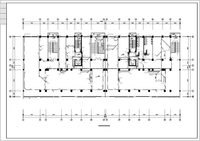 -1+16层商住楼给排水施工图（长66.4米 宽23.25米）_图1