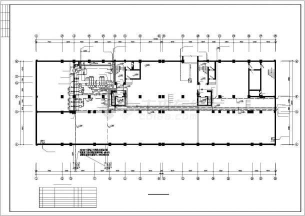 -1+16层商住楼给排水施工图（长66.4米 宽23.25米）-图二
