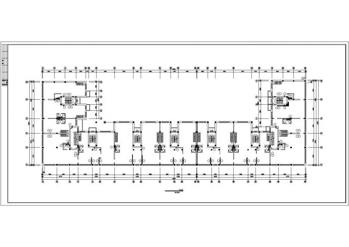 12017.65平米凹型商住楼给排水施工图（长95.8米 宽31米 ）_图1