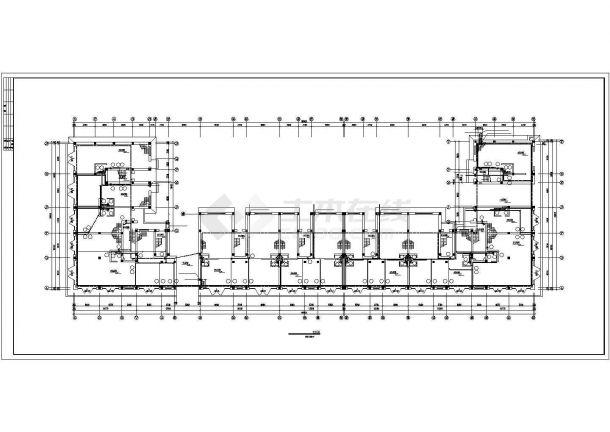 12017.65平米凹型商住楼给排水施工图（长95.8米 宽31米 ）-图二