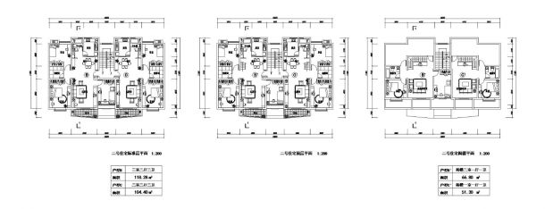 无锡某五星居住区建筑规划CAD套图-图二