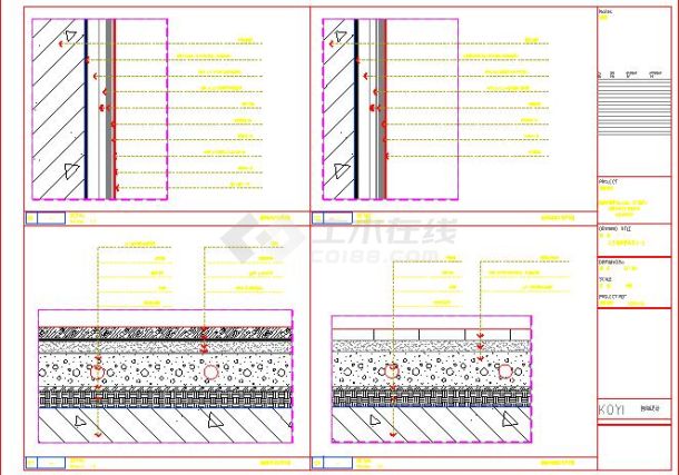 某样板房装修设计CAD节点图DT.06-10.dwg-图一