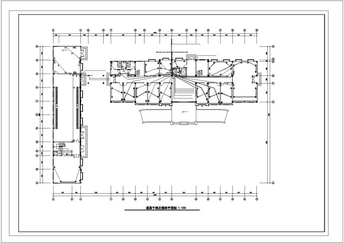 某五层办公楼建筑电气设计方案CAD图_图1