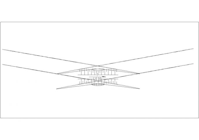 某截水沟或排水沟CAD构造平立面设计图_图1