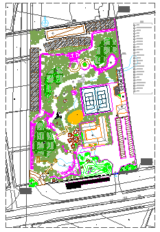水乡农业生态园平面规划设计cad图纸