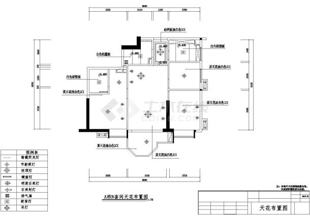 某N型建筑电气给排水CAD设计详细完整图-图二