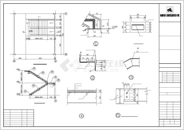 某工业区生物科技圆仓库工程设计施工CAD图纸-图二