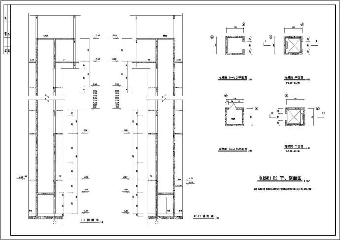 河北73-74B栋电梯底商私人住宅楼设计CAD详细建筑施工图_图1