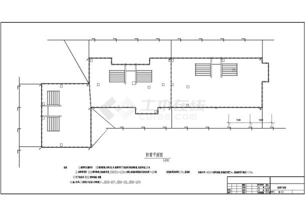 某六层住宅电气CAD设计完整构造图纸-图一