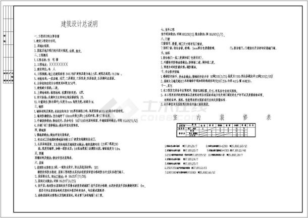 山西私人商住宅施工期临建（生活办公）用房设计CAD全套建筑施工图-图一