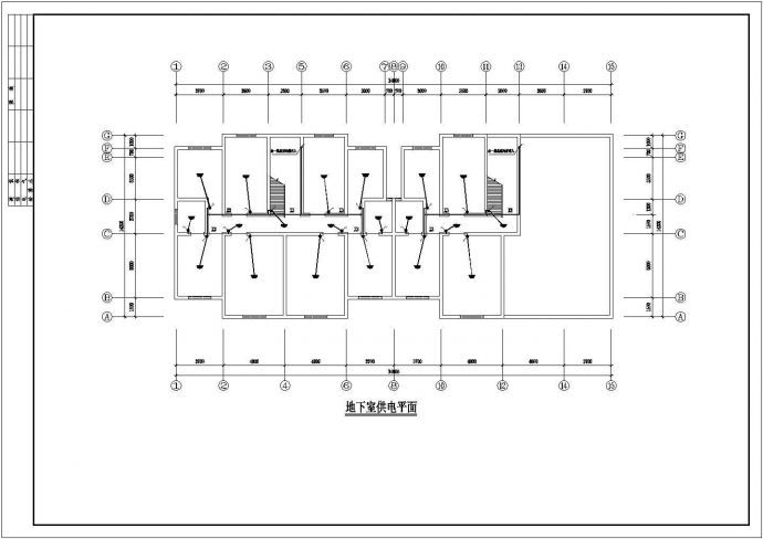 某五层小住宅电气CAD全套完整详细施工图_图1