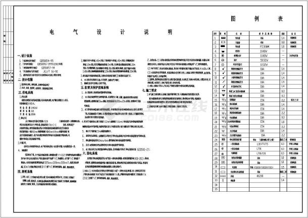 某住宅楼电气CAD节点平立面构造施工图-图二