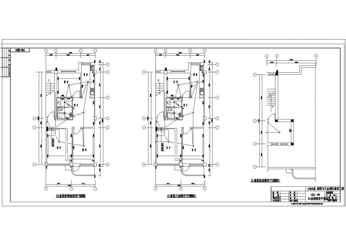 某普通六层住宅CAD建筑施工节点构造图纸_图1