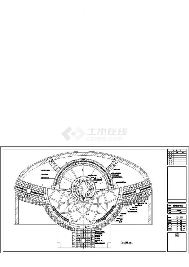 某花园景观环境CAD设计施工图纸-图二